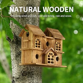 木製鳥小屋 バードケース タモ ナラ 木製鳥小屋 バードケース タモ