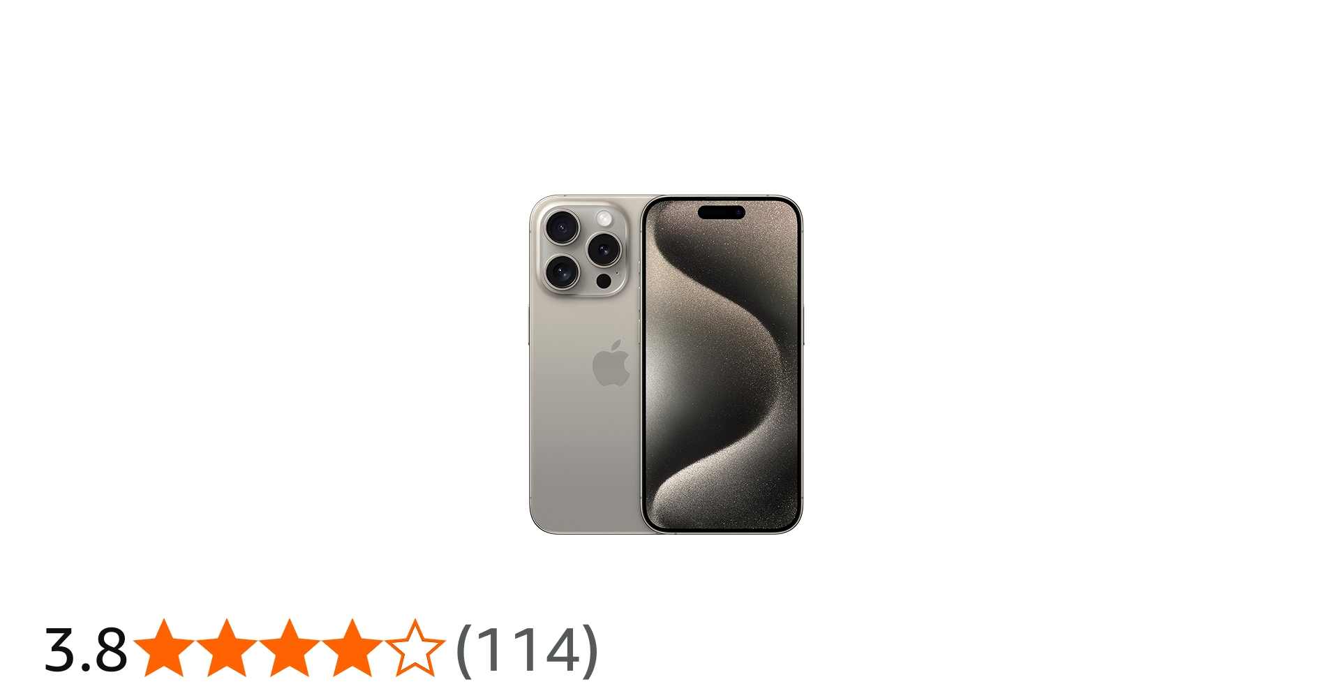 Amazon | 【整備済み品】 Apple iPhone 15 Pro 128GB ナチュラル