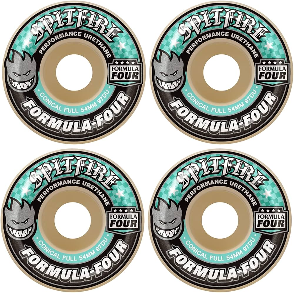 Amazon.com : Spitfire Wheels Spitfire Skateboard Wheels 58mm F4