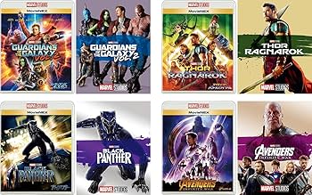 Amazon.co.jp: MARVEL MovieNEX 19本セット[Blu-ray] : DVD