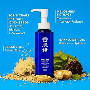 Amazon.com: SEKKISEI Treatment Cleansing Oil, Facial Cleanser
