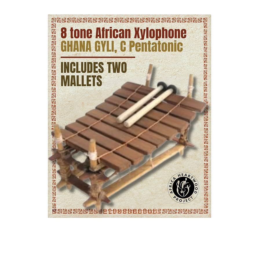 ギニア製 バラフォン 7音階 21鍵 キャリーバッグセット ギニア製