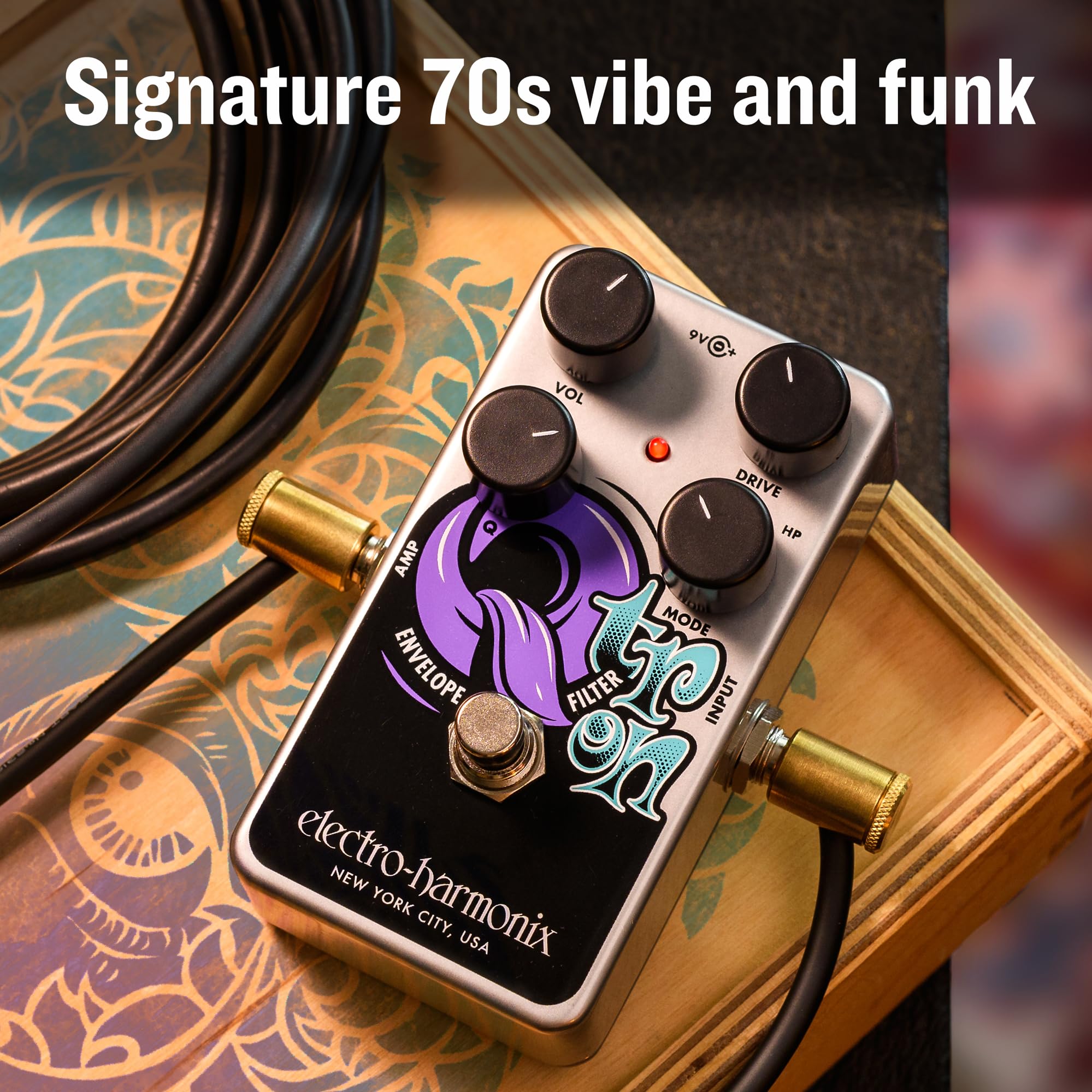 Electro Harmonix Analog Over Filter Pedal Guitar Pedal - Nano Q