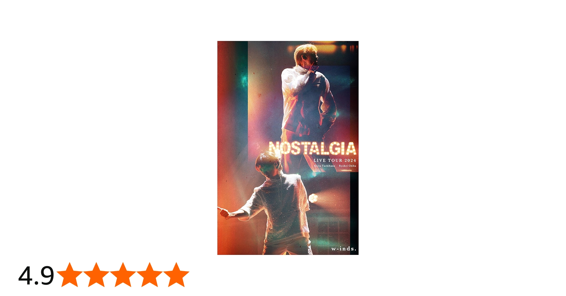 Amazon.co.jp: w-inds. LIVE TOUR 2024 “Nostalgia”[DVD](特典なし