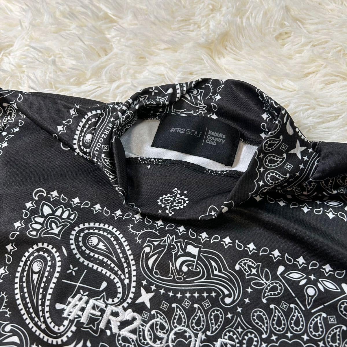 Amazon.co.jp: 表参道ヒルズ店限定FR2 ゴルフ バンダナ柄 モックネック