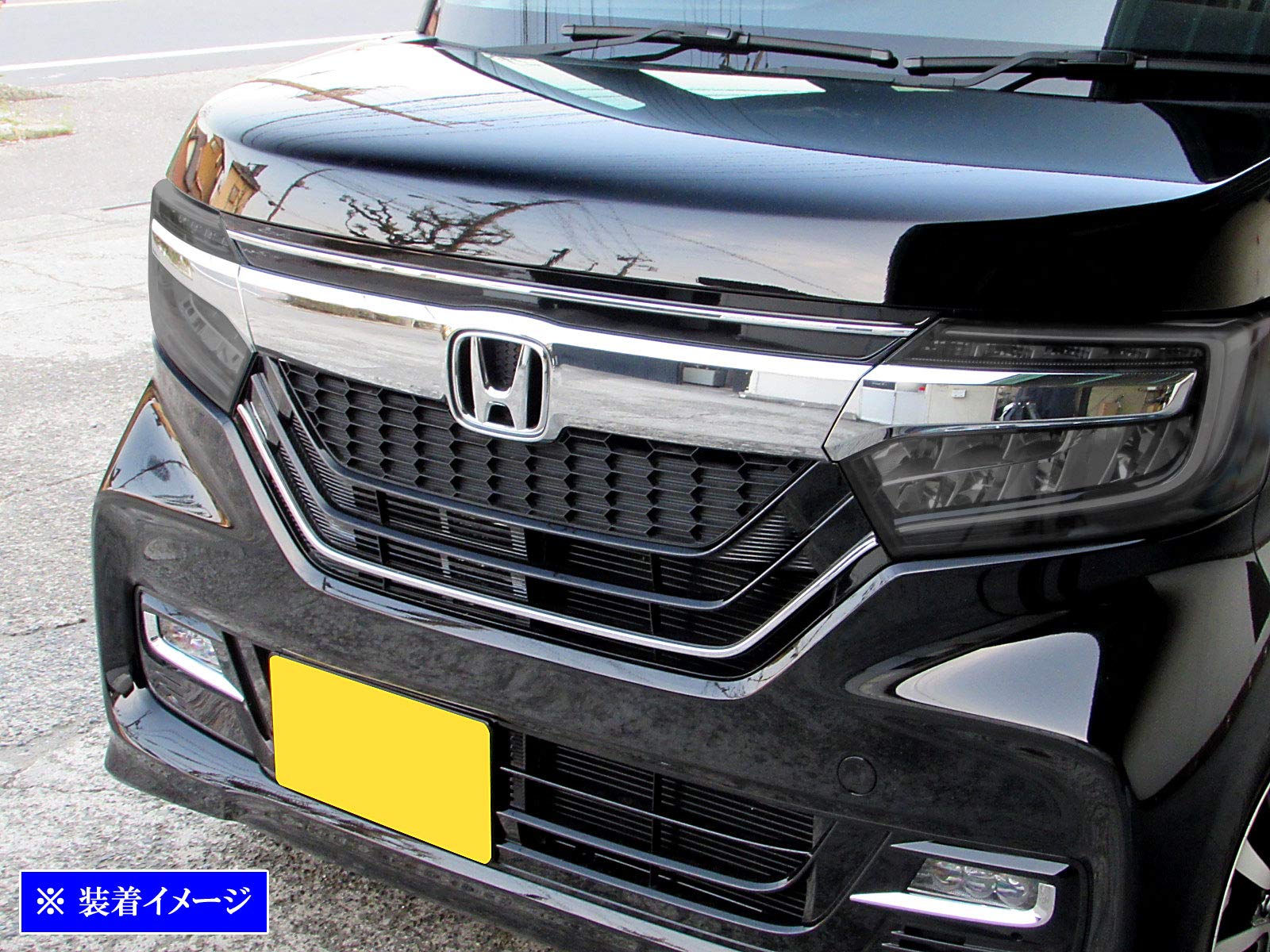 Amazon | BRIGHTZ N-BOXカスタム JF3 JF4 スモークヘッドライトカバー