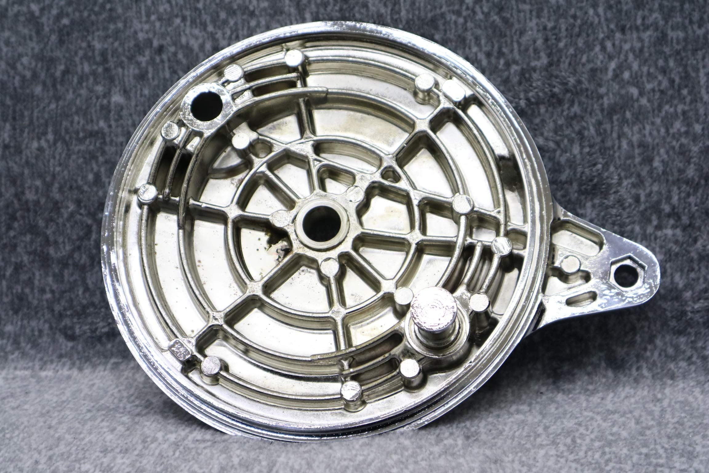 Amazon | GS400 ブレーキパネル・スプロケマウント メッキ