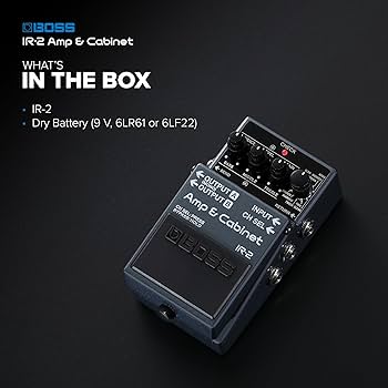 Amazon.com: BOSS IR-2 Amp & Cabinet | Premium Amp Emulator