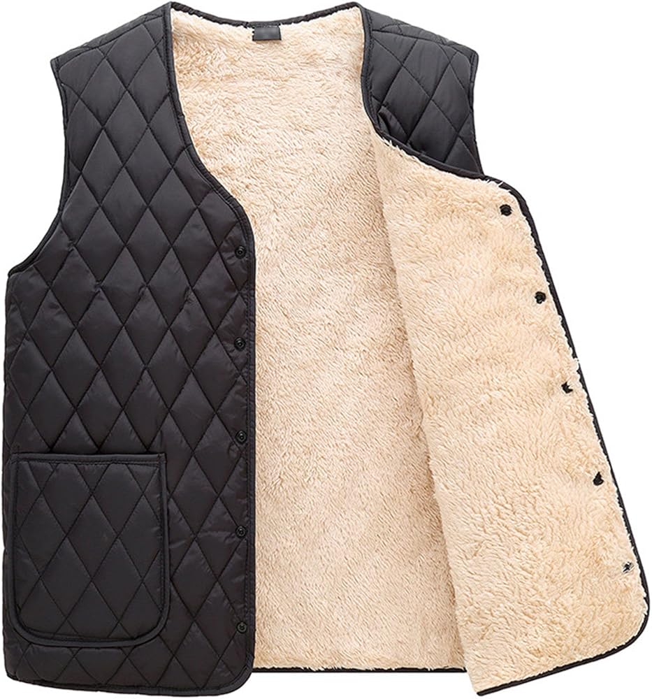 Amazon.com: Men's Diamond Quilted Small Vest Lightweight Warm