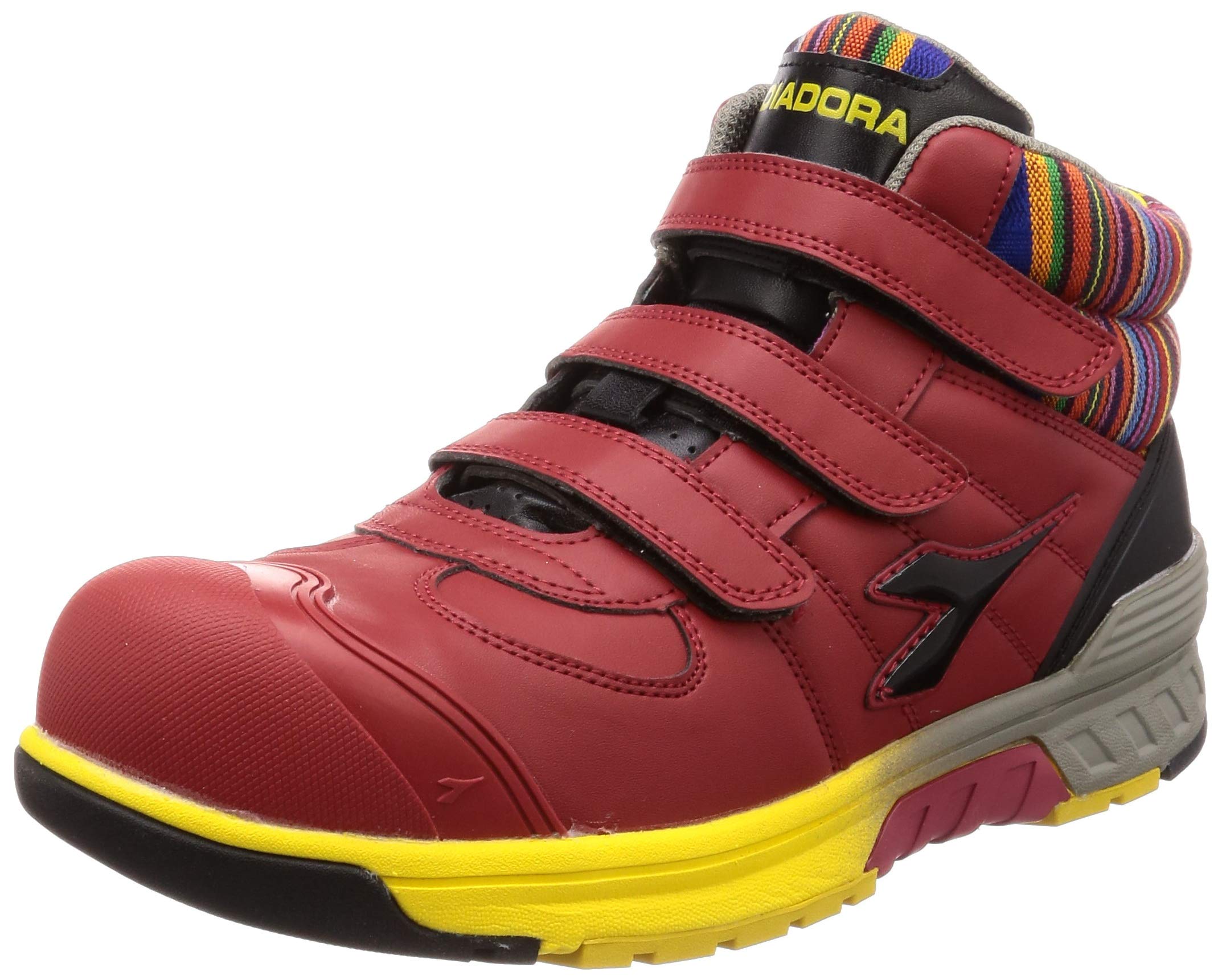 Amazon.co.jp: ドンケル ディアドラ 安全作業靴 ステラジェイ 赤/黒