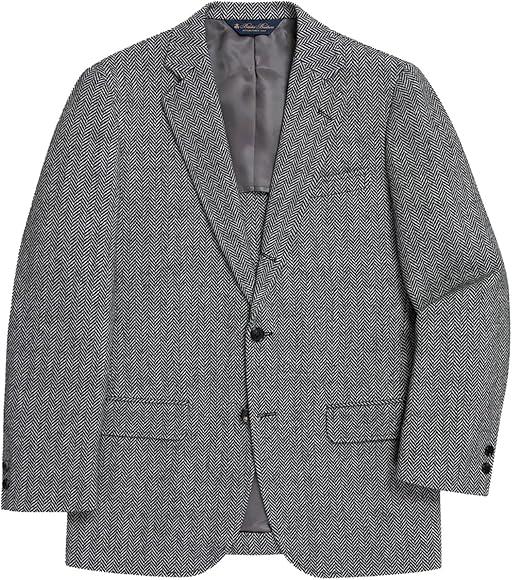 ブルックス・ブラザーズのヘリンボーン織りツイード地の日本製I型