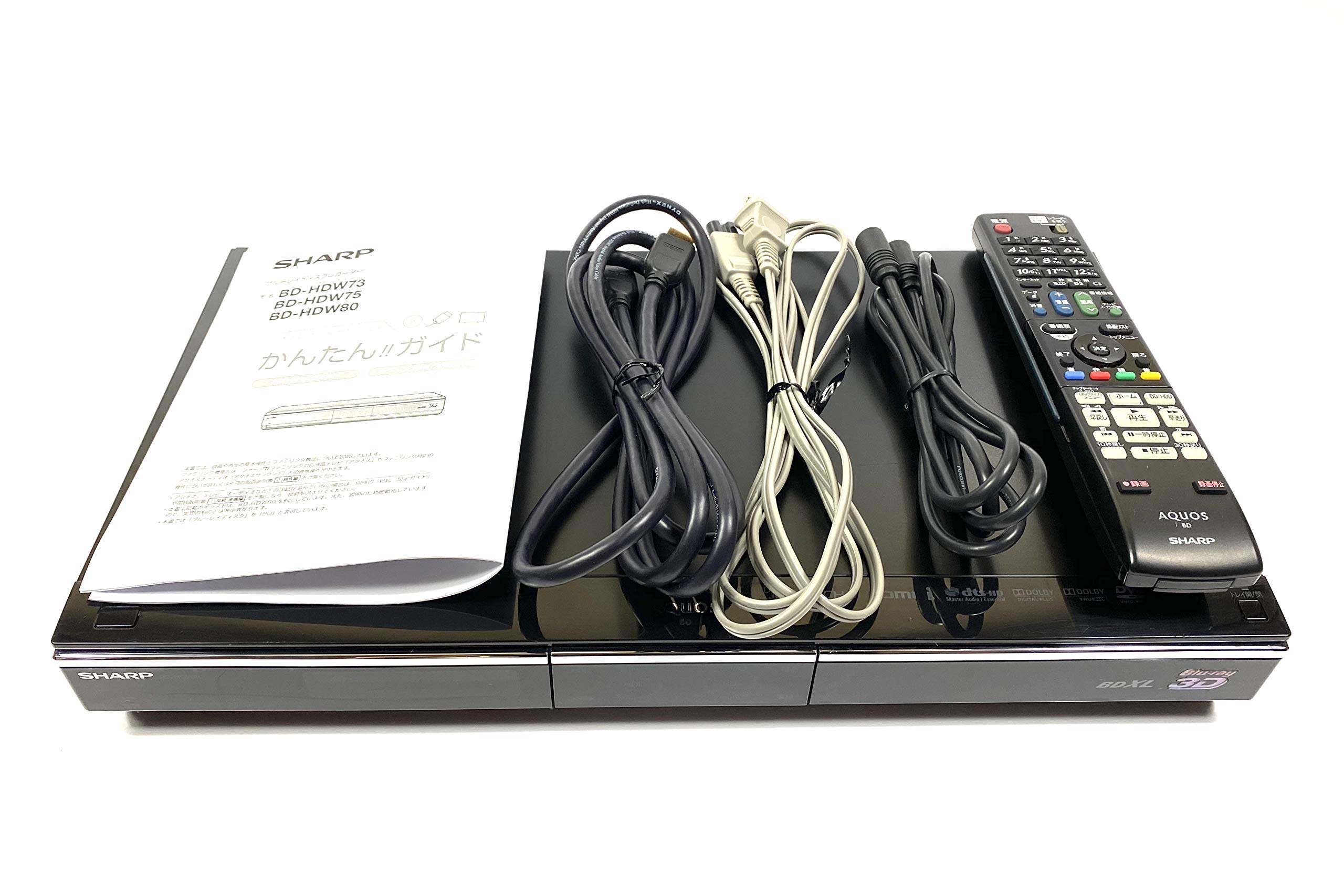 Amazon | シャープ 1TB 2チューナー ブルーレイレコーダー AQUOS BD
