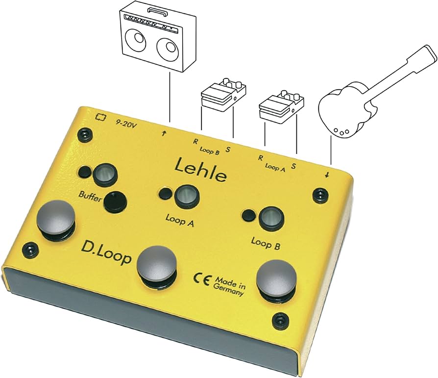 Amazon.com: Lehle D-Loop Stereo Effects Looper/Switcher : Musical