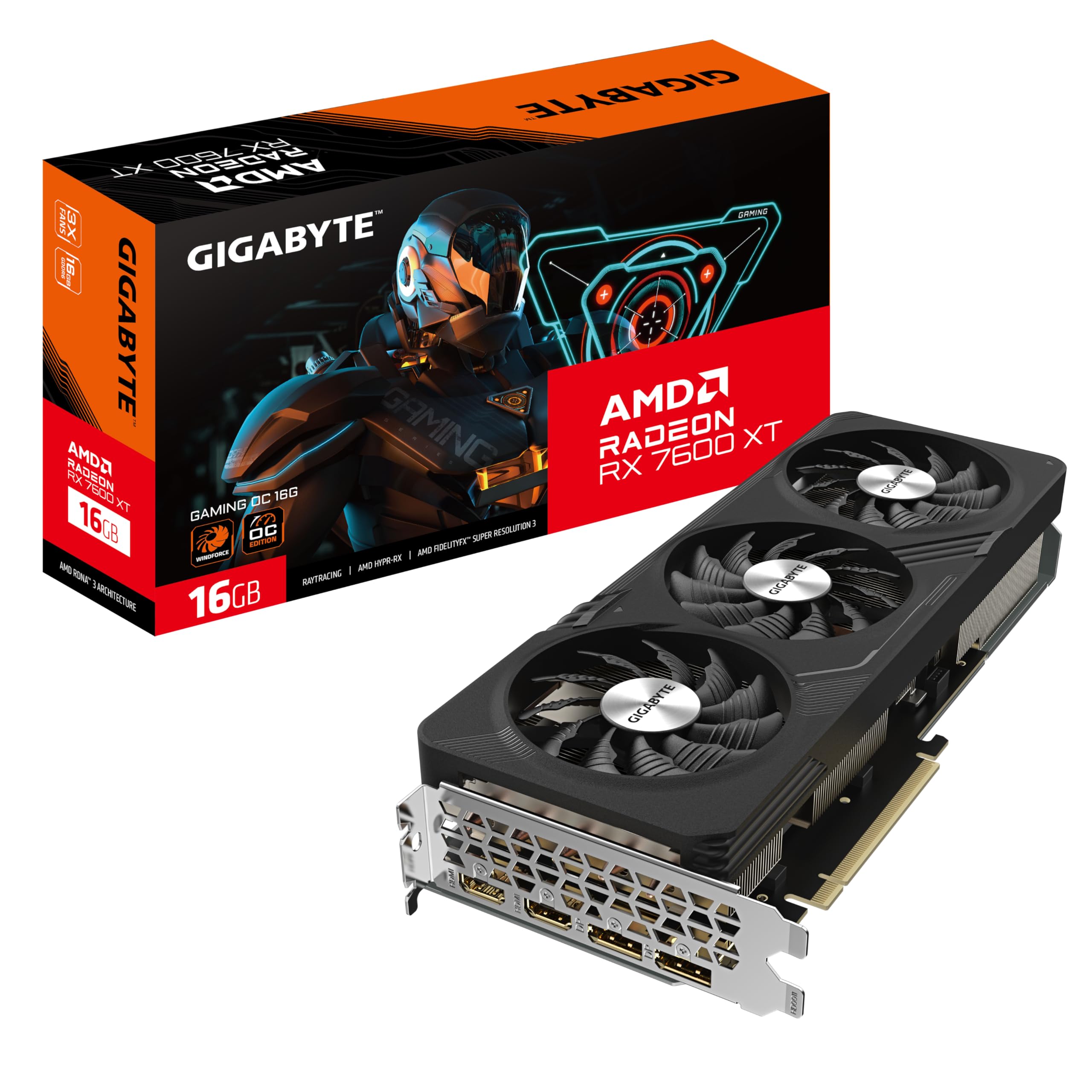 Amazon | Gigabyte (ギガバイト) Radeon RX 7600 XT GAMING OC 16GB