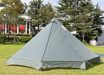 Unafreely ワンポールテント スノースカート難燃 煙突穴 更に謎テント