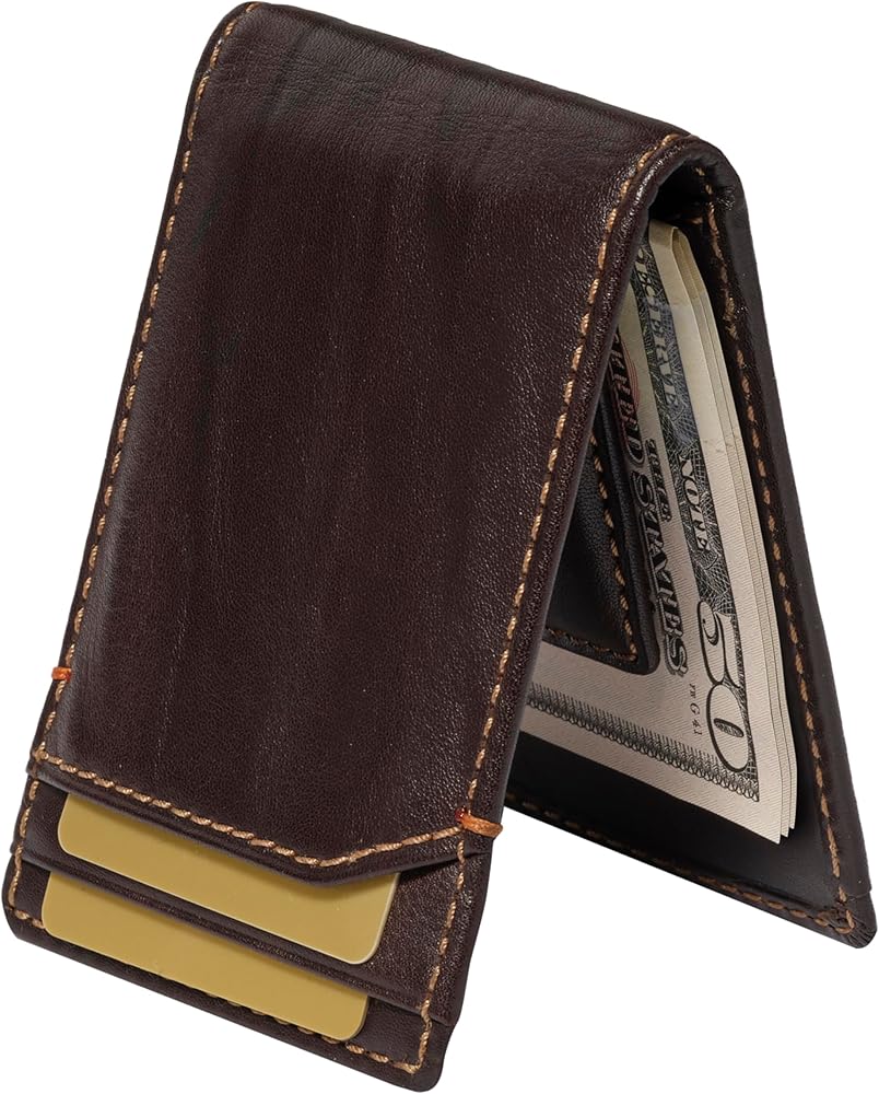 Amazon.com: House of Jack Co. Jack Bifold Money Clip Wallet for