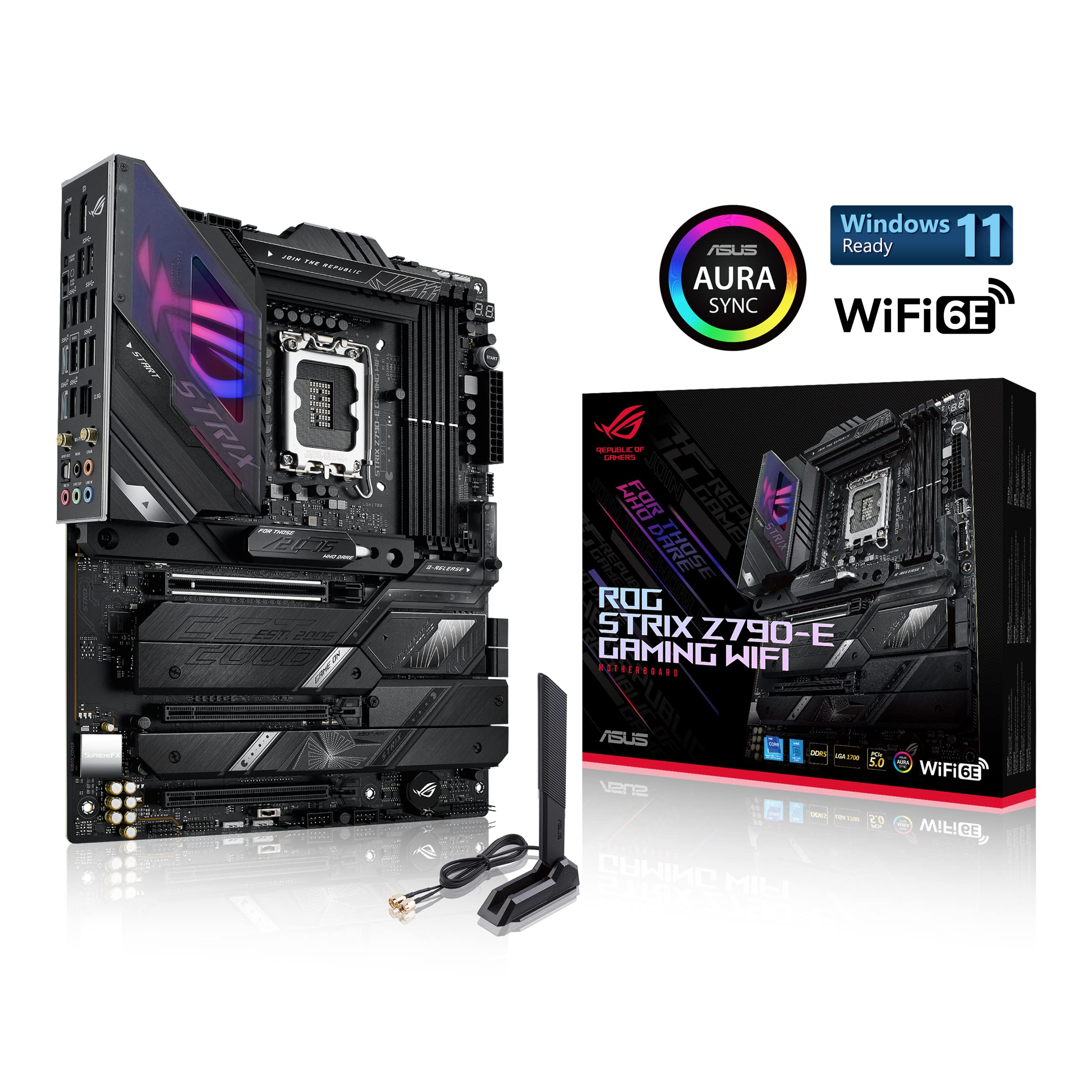 Amazon.com: ASUS ROG Strix Z790-E Gaming WiFi 6E LGA 1700(Intel