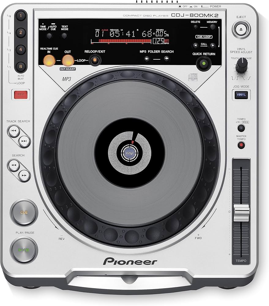 Amazon.com: Pioneer CDJ-800MK2 Professional CD/MP3 Turntable