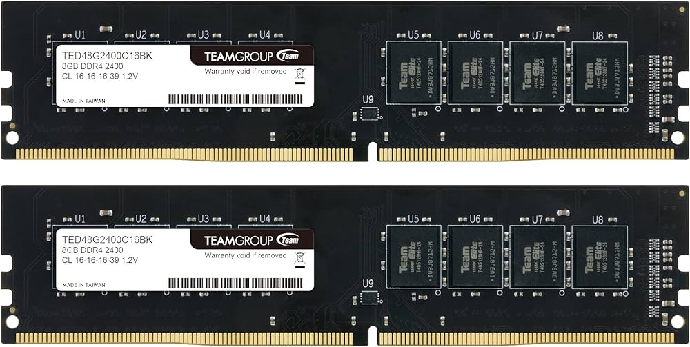 Amazon | Team DDR4 デスクトップ用 PC4-19200 2400MHzシリーズ 16GB