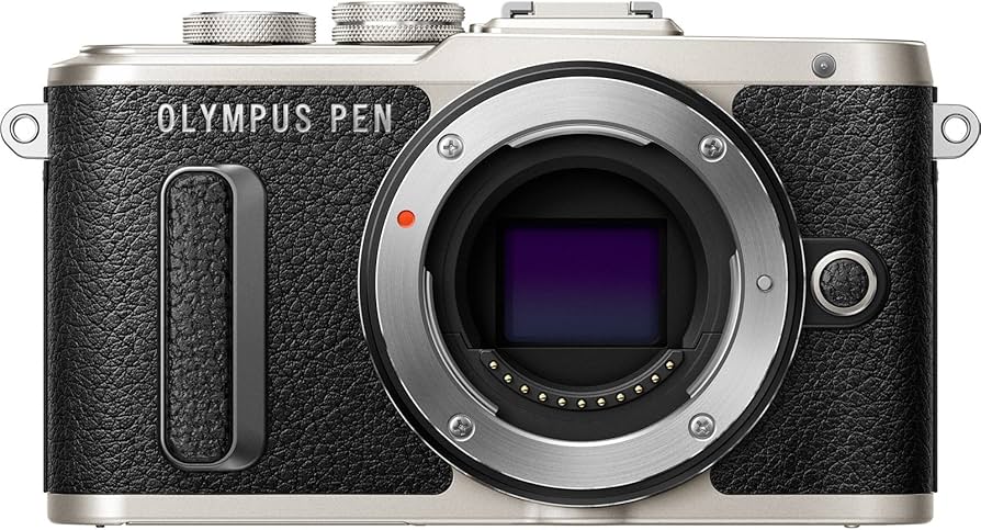 Amazon.com : OM SYSTEM Olympus Pen E-PL8 Black Body Only : Electronics