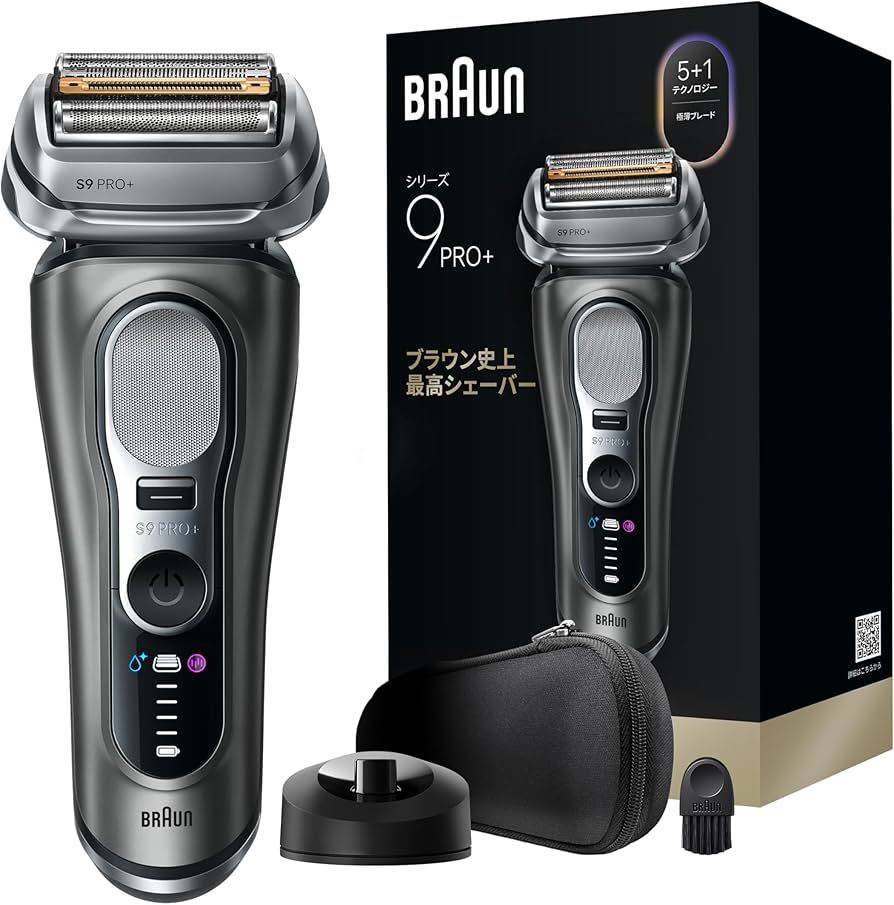 Amazon.co.jp: ブラウン 電気シェーバー シリーズ9 PRO+ 電動 髭剃り