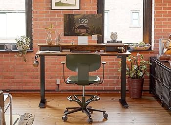 Amazon | FEZIBO電動昇降式デスク スタンディングデスク 幅120cm