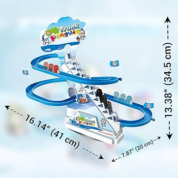 Amazon.com: ARSUK Playful Penguin Race Game, Roller Coaster