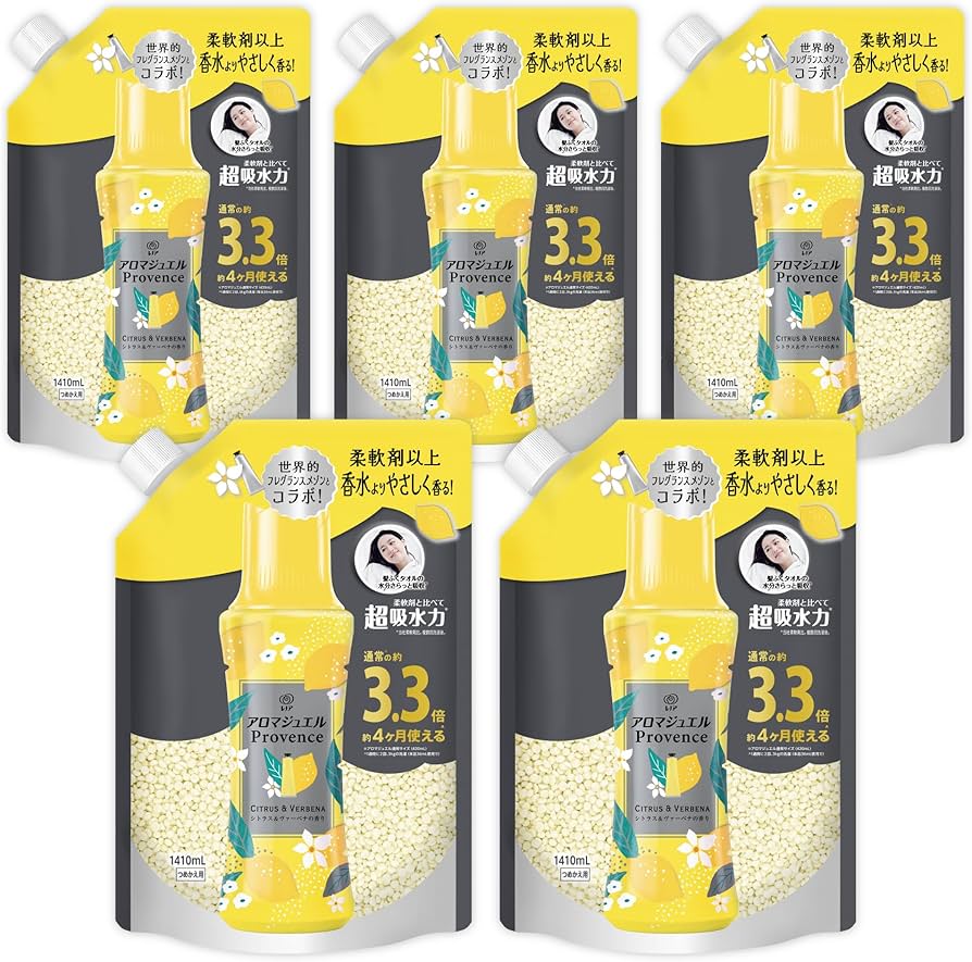 Amazon | レノア ハピネス アロマジュエル 香り付け専用ビーズ