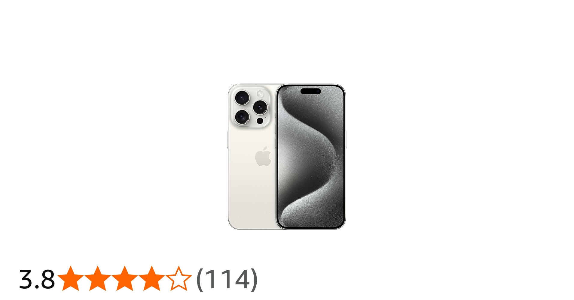 Amazon | 【整備済み品】 Apple iPhone 15 Pro 1TB ホワイト