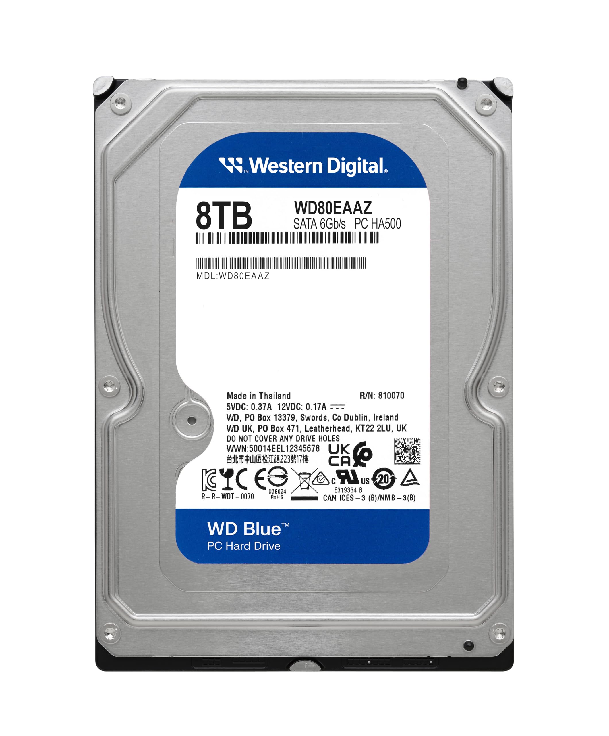Amazon.com: Western Digital 8TB WD Blue PC Internal Hard Drive HDD