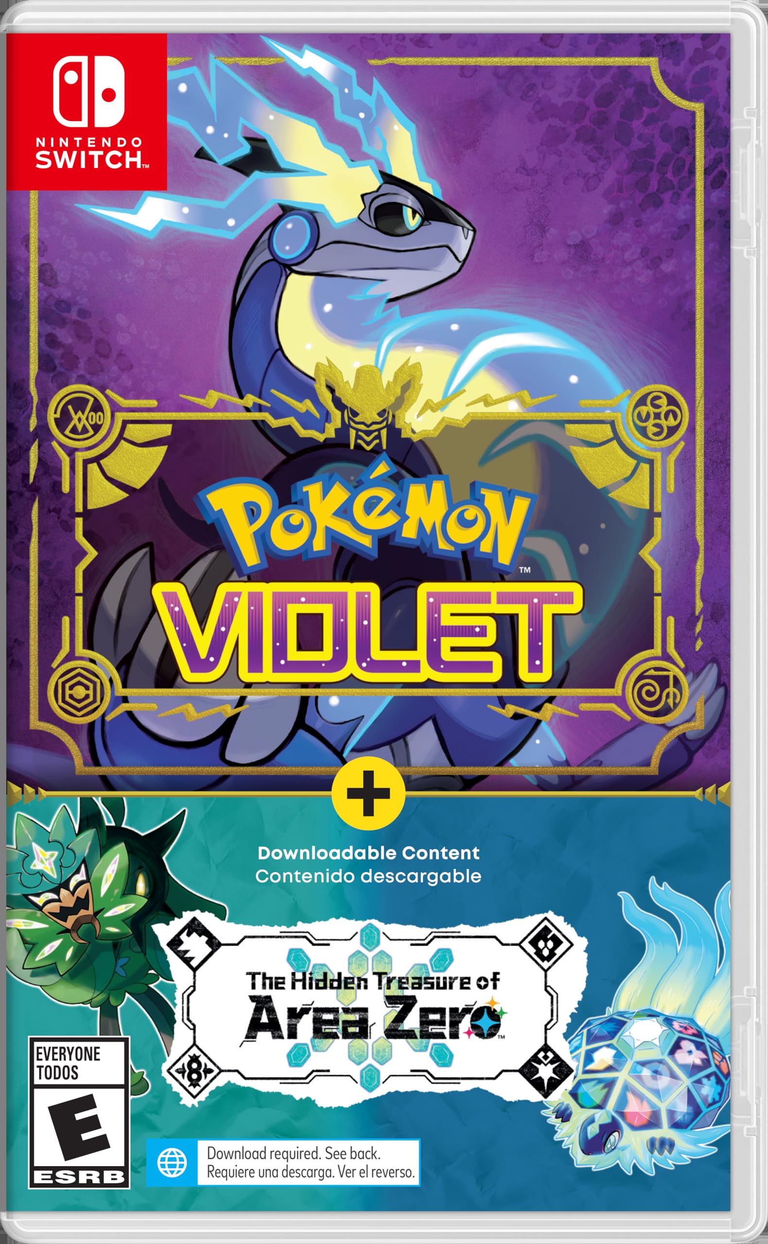 Amazon.co.jp: Pokémon™ Violet + The Hidden Treasure of Area Zero
