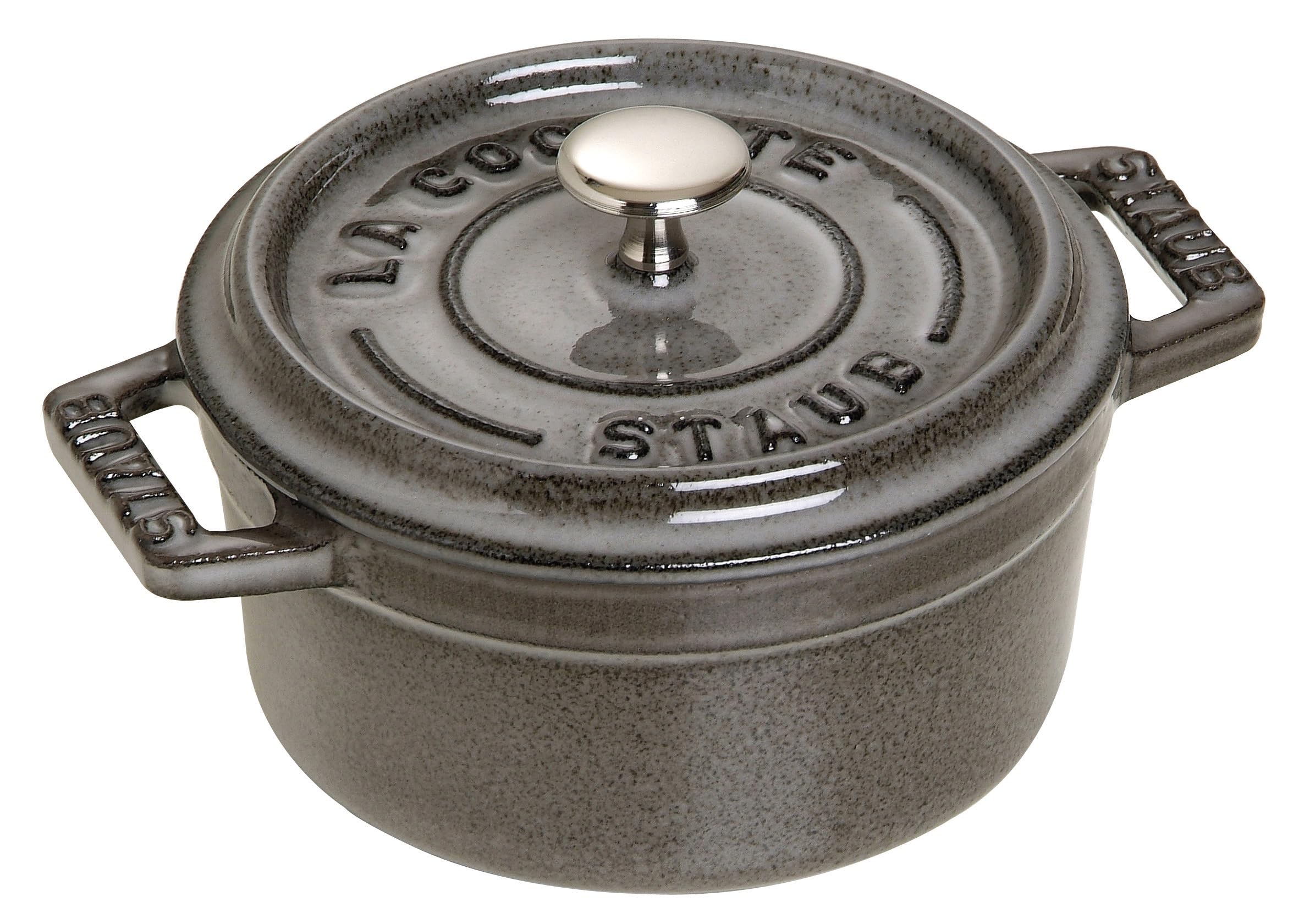 Amazon.com: staub La Cocotte Round 40500-106 Mini Pico Cocotte