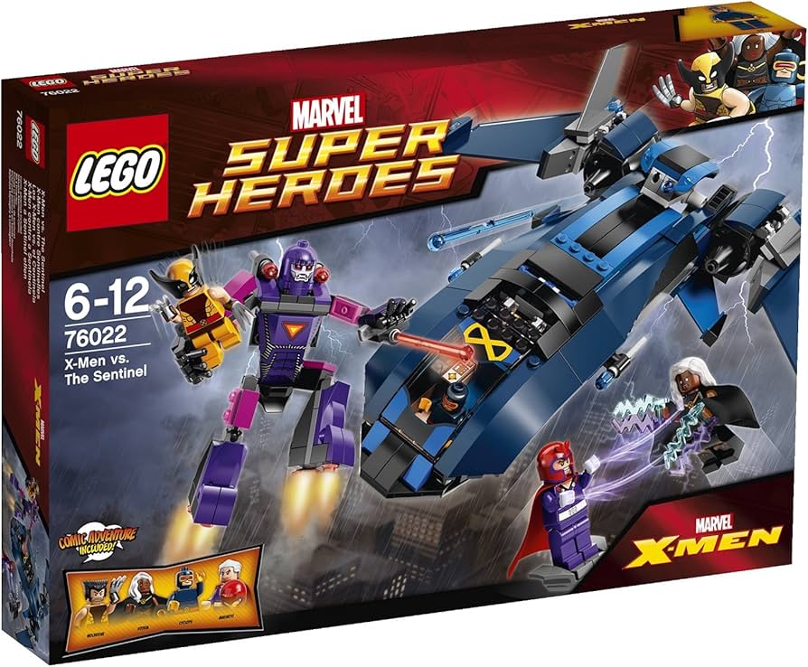 Lego Superheroes X-Men kontra Sentinel: 76022 | Amazon.com.br
