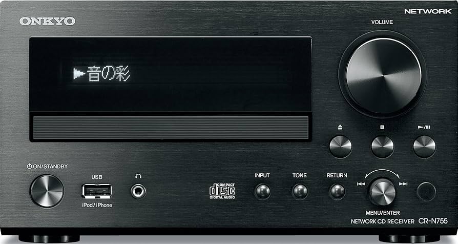 Amazon.co.jp: ONKYO ネットワークCDレシーバー CR-N755(B) : 家電＆カメラ