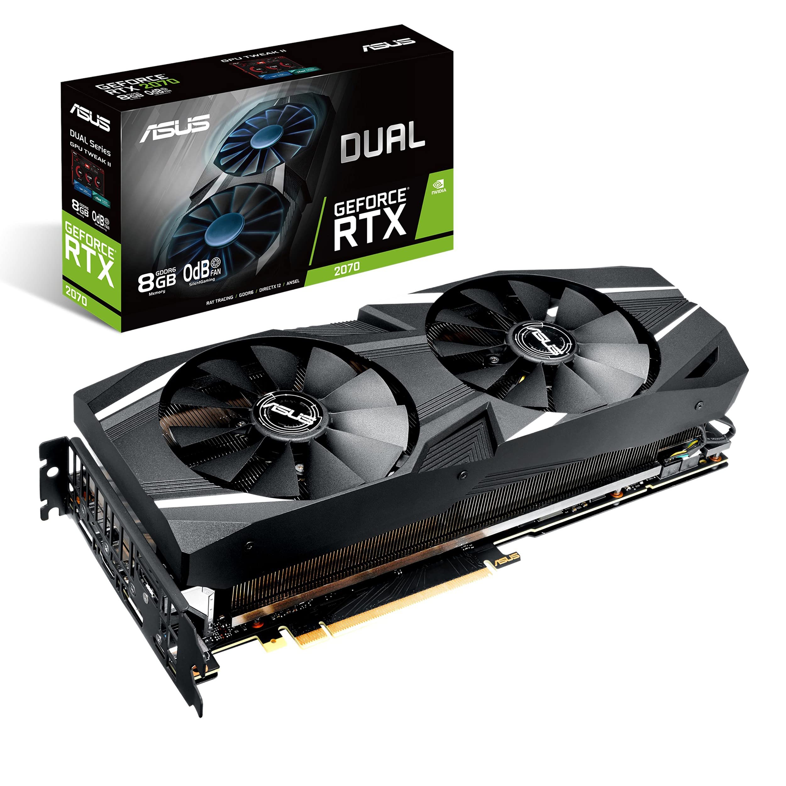 Amazon | ASUS GeForce グラフィックカード RTX 2070 オーバークロック