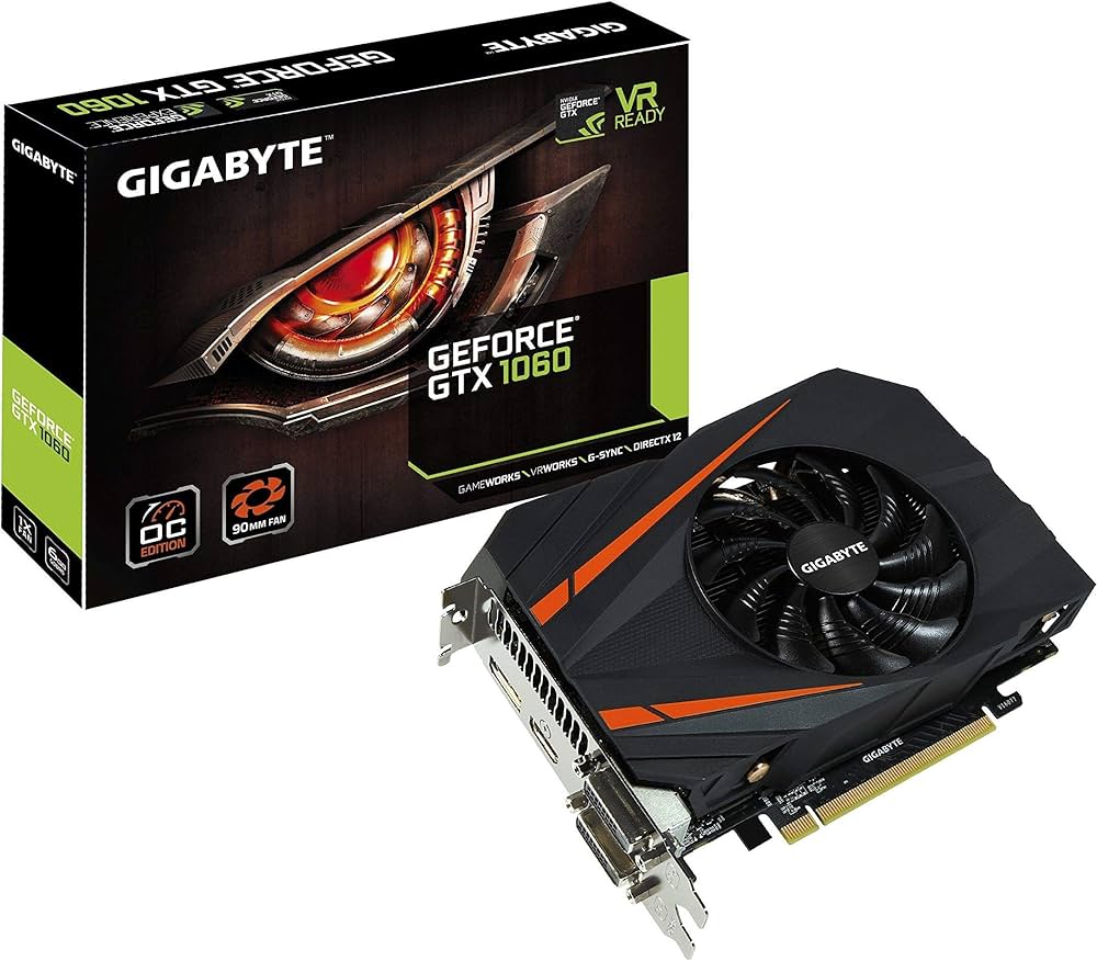 Amazon | GIGABYTE GeForce GTX 1060 Mini ITX OC 6GB GDDR5