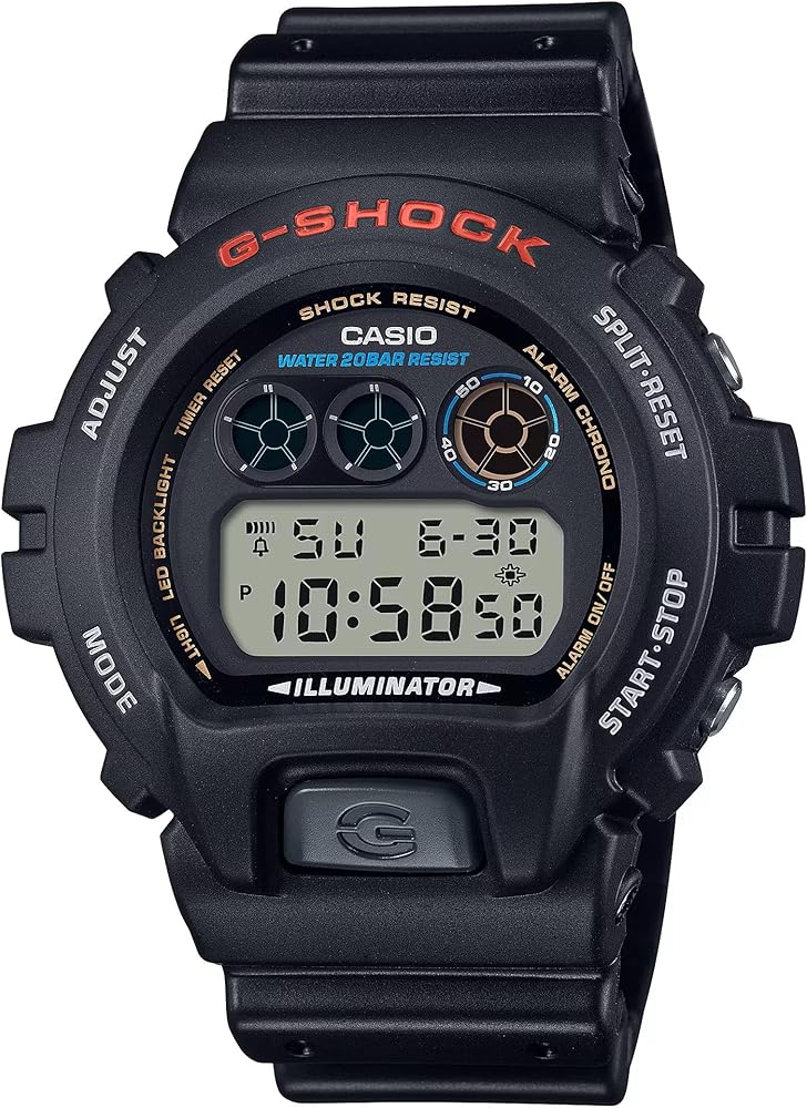Amazon.com: Casio Men's G-Shock DW6900-1V Black Resin Sport Watch