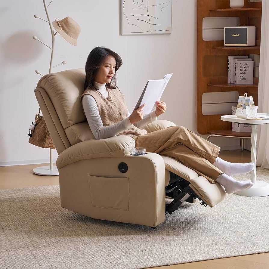 Amazon｜OSJ リクライニングチェア リクライニングソファ パーソナル