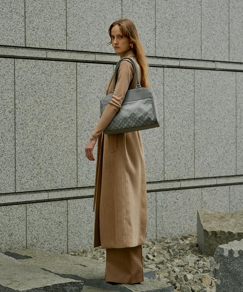 Amazon | [ラシット] Morandi 2Wayナイロンジャガードボストンバッグ M