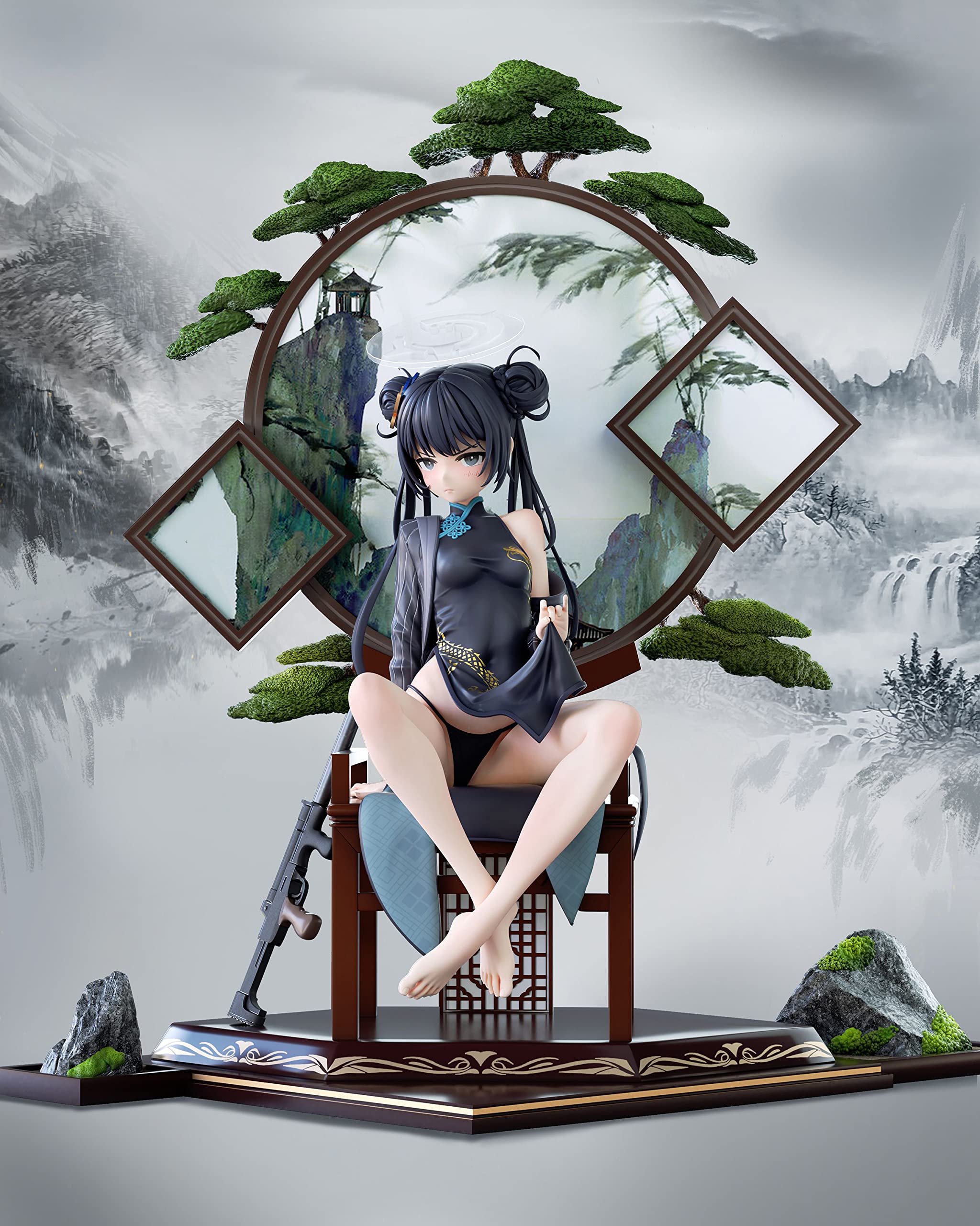 Amazon.co.jp: 竜華キサキ りゅうげきさき フィギュア チャイナドレス