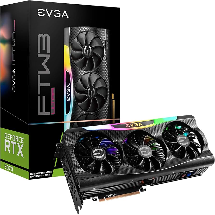 Amazon.com: EVGA GeForce RTX 3070 FTW3 Ultra Gaming, 08G-P5-3767
