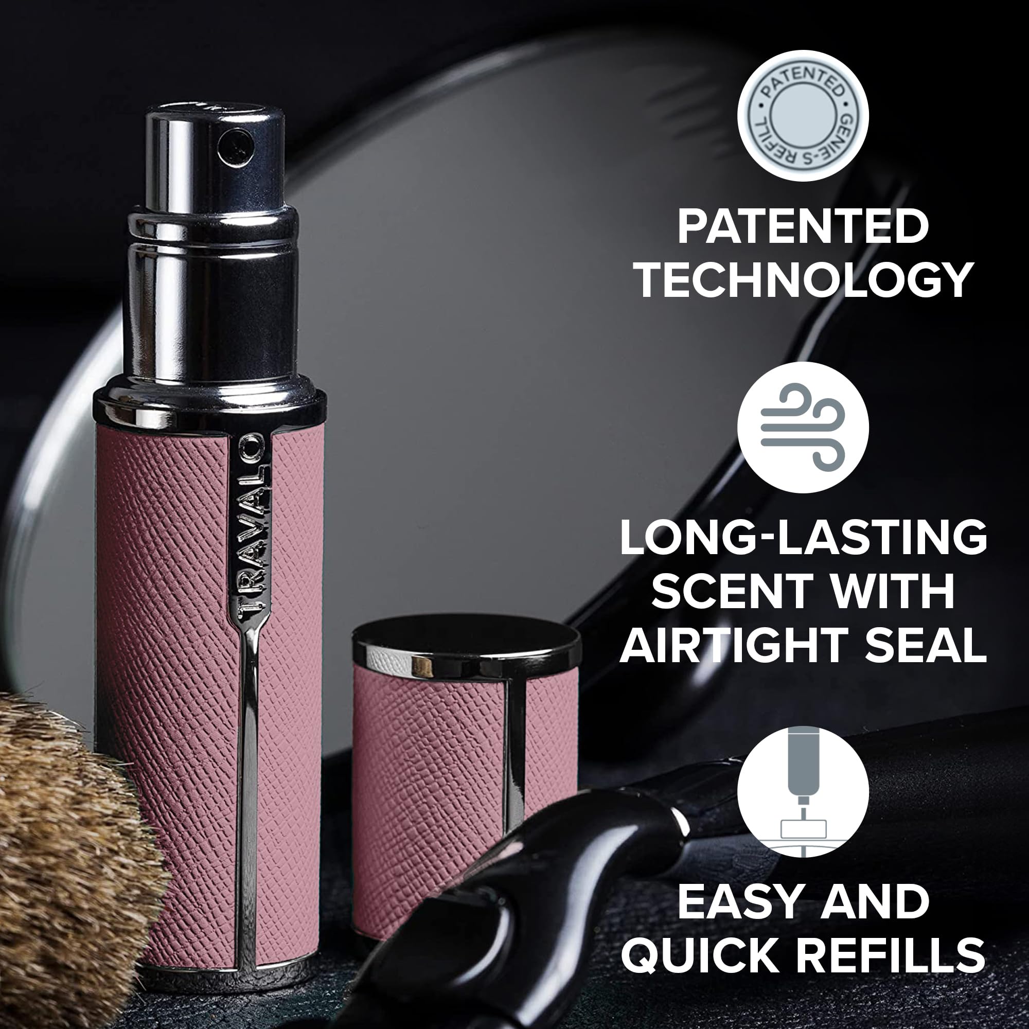 Amazon.com: Travalo Milano Perfume Atomizer - Leak-Proof and TSA
