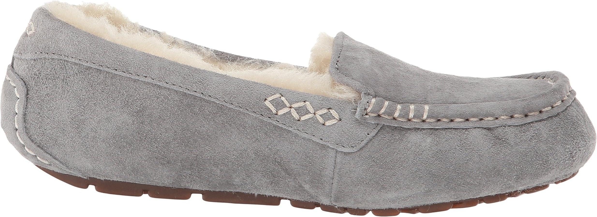 Amazon | [アグ] モカシン Ansley レディース ライトグレー 24.0 cm M