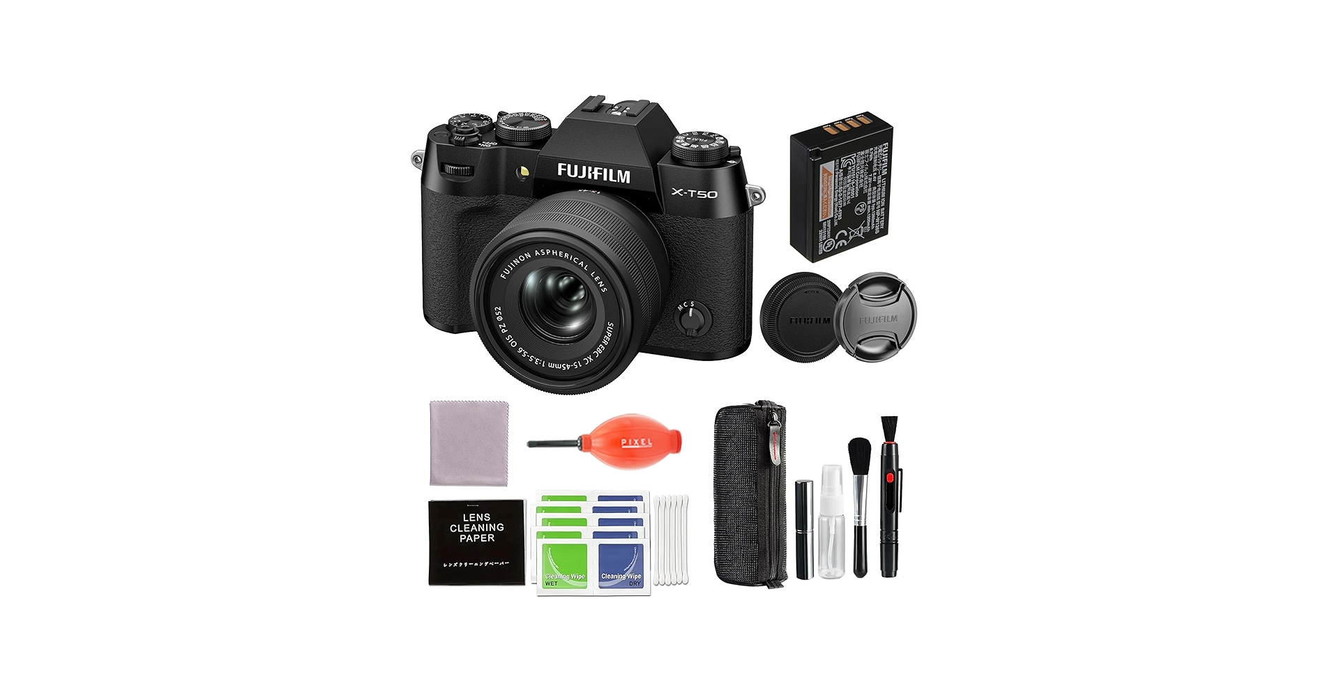 Amazon.com : Fujifilm X-T50 Mirrorless Digital Camera XC15-45mmF3