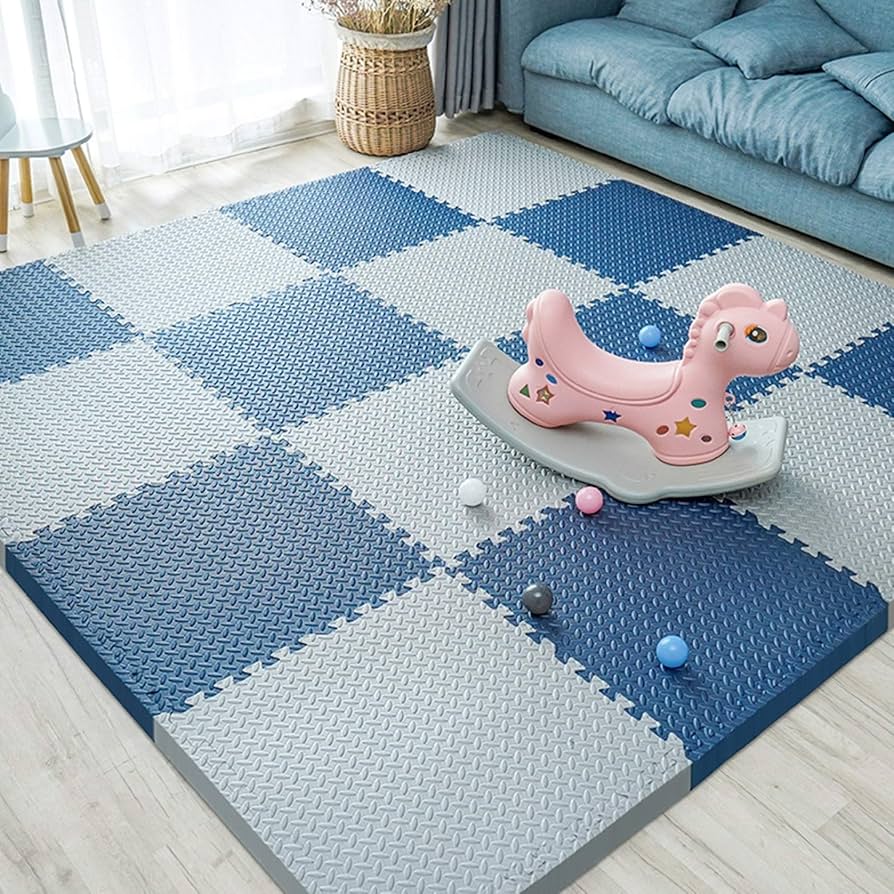 Amazon.co.jp: 大判 ジョイントマット タイルカーペット 床保護マット