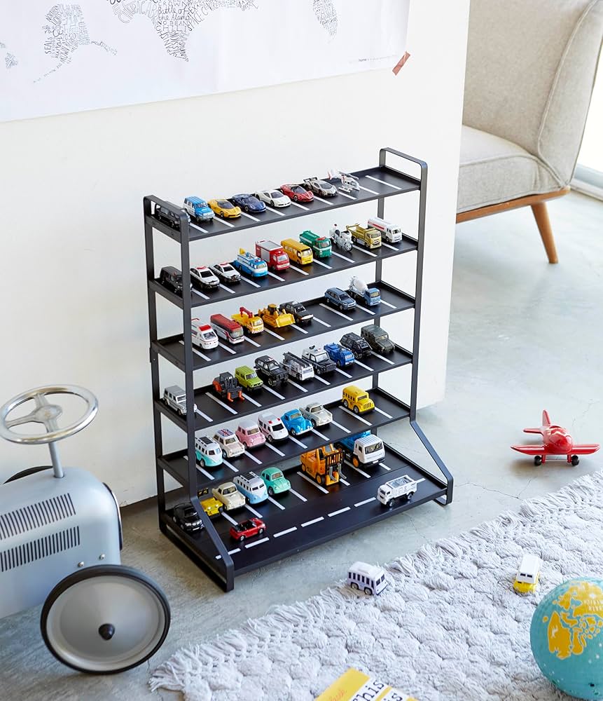 Amazon.co.jp: 山崎実業(Yamazaki) ミニカー&レールトイラック