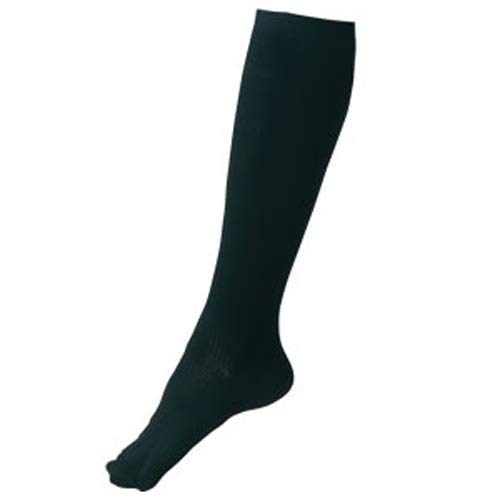 Amazon.co.jp: ボンボラン段階圧縮ハイソックス(M, ブラック×ネイビー