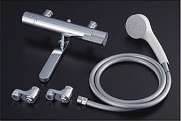 Amazon | TOTO 浴室用壁付サーモスタット混合水栓 取替え用 170mm