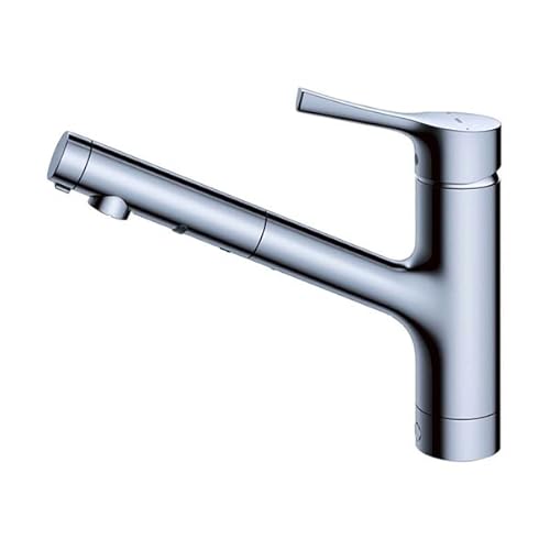 TOTO 台付シングル混合水栓(エコシングル、ハンドシャワー) TKS05305JA