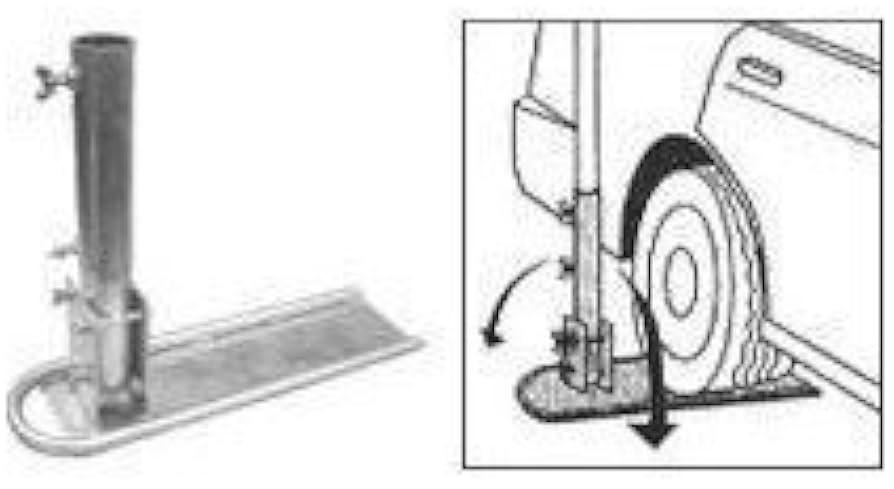 Amazon | MCB3 モービル移動用簡易ポール立て「ふみたてくん」 (COMET